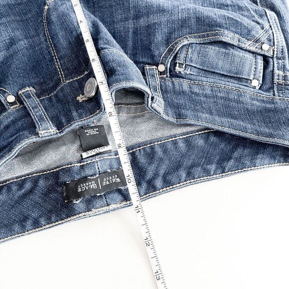 White House Black Market Womens Denim Contour Medium Wash Bootcut Jeans Blue 4R - Picture 10 of 10